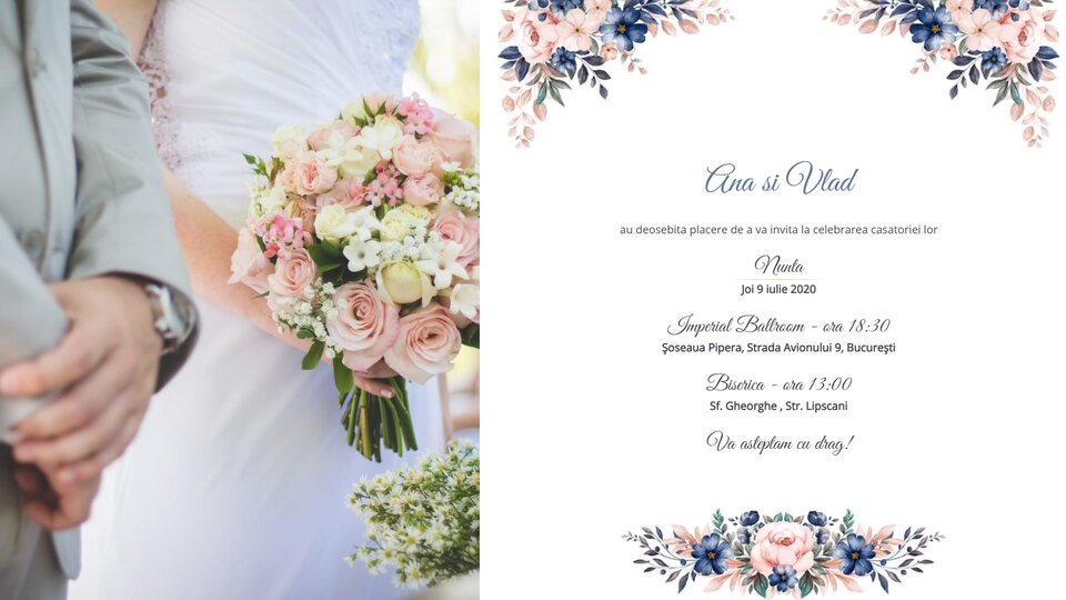 Invitație Nuntă